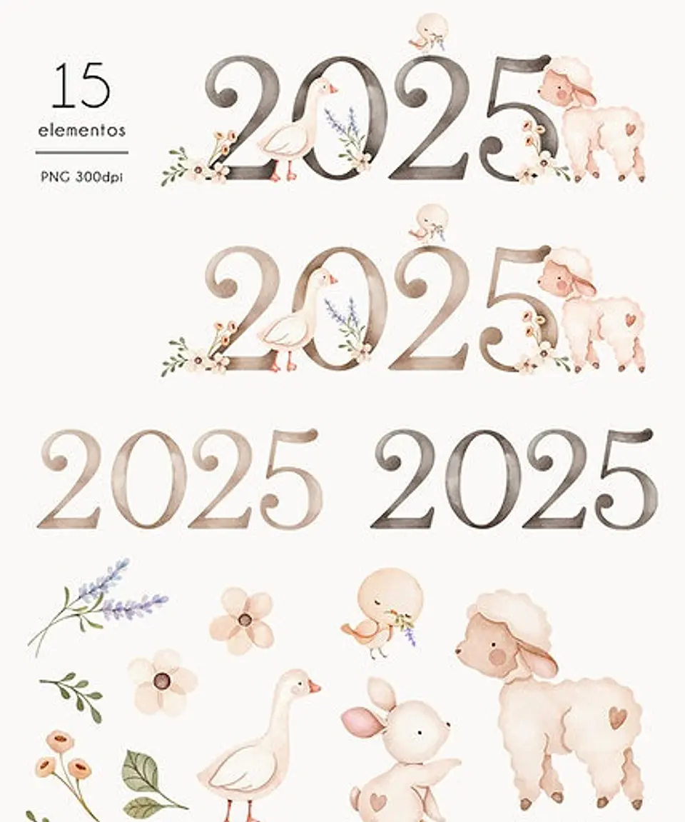 Kit Digital 2025 + Printable - Ni Estudio 2