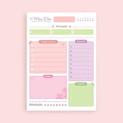 Arquivo Planner Diário A5 Coleção Inspirações - TELMA CONTEL