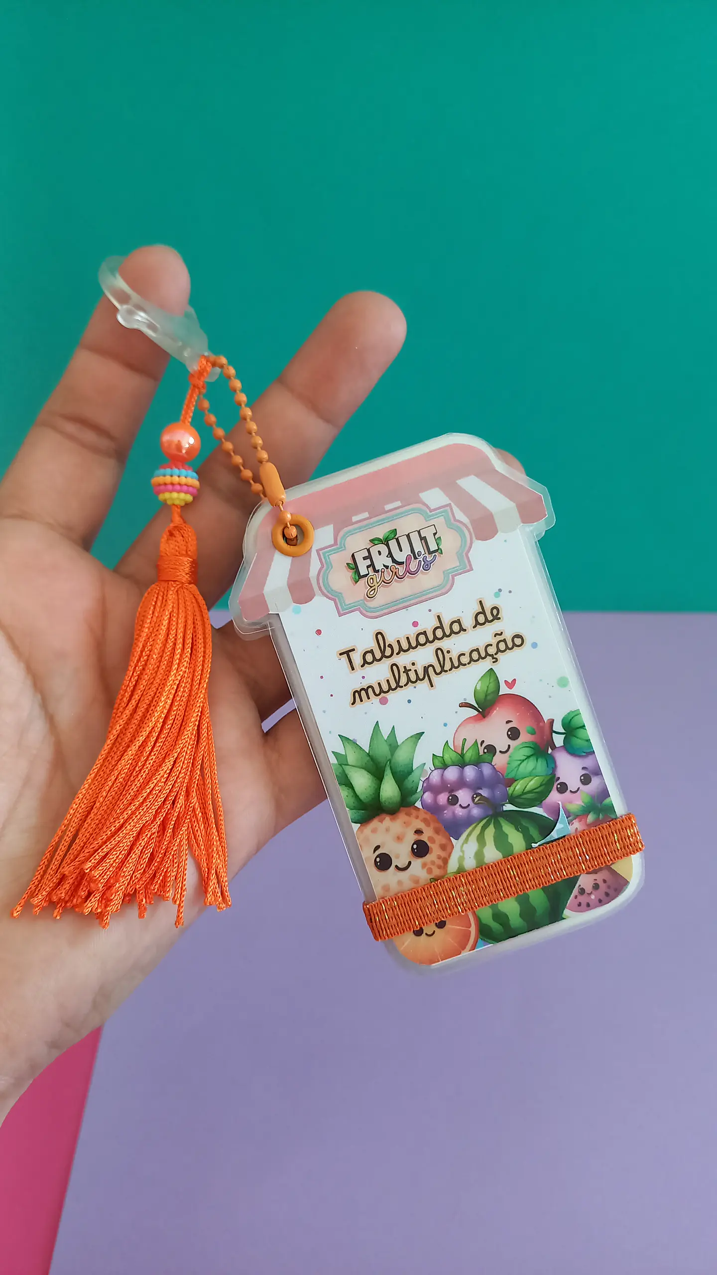 Arquivo Coleção FruitGirls Pack Printables Escolar 8