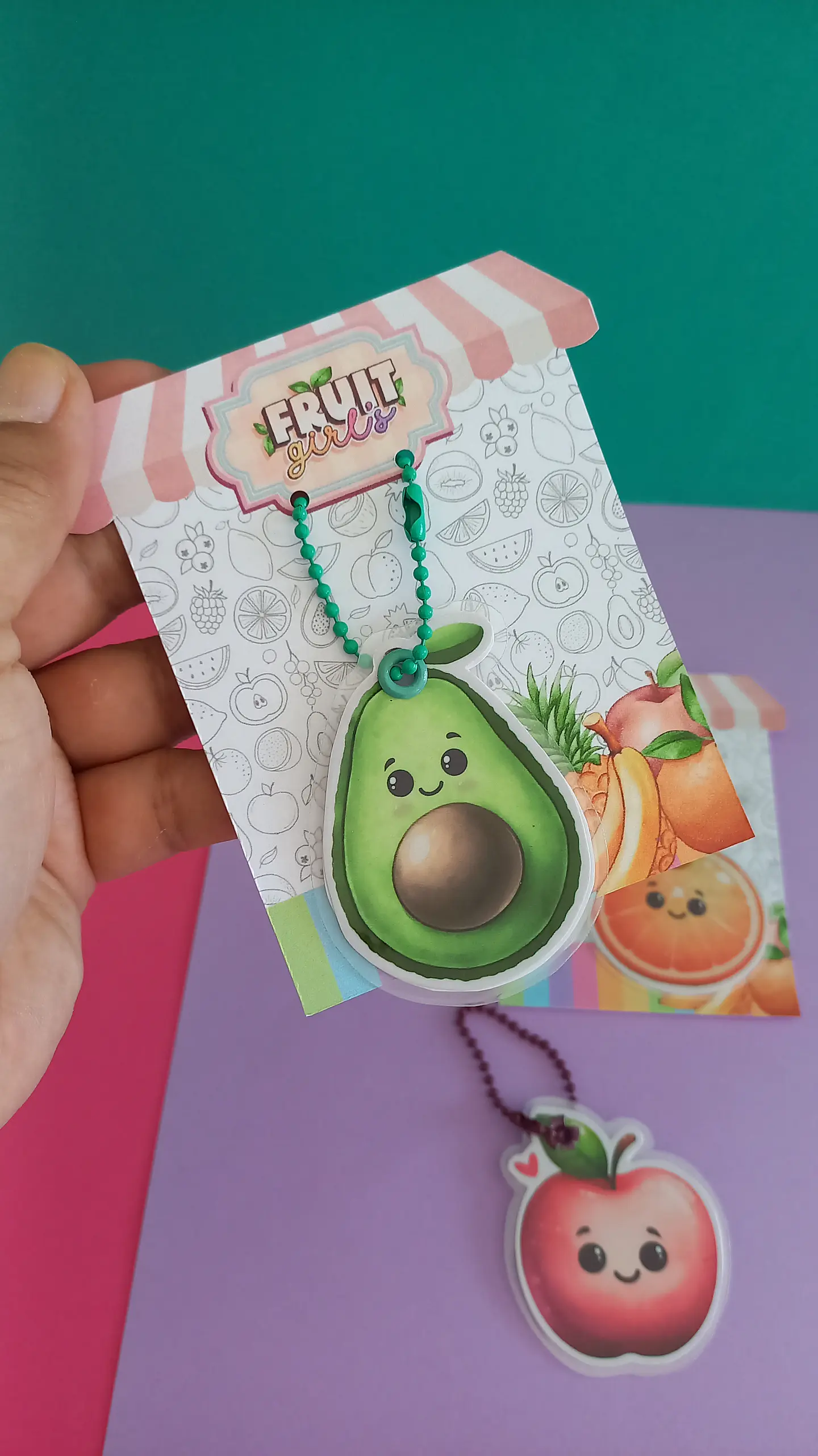 Arquivo Coleção FruitGirls Pack Printables Escolar 10