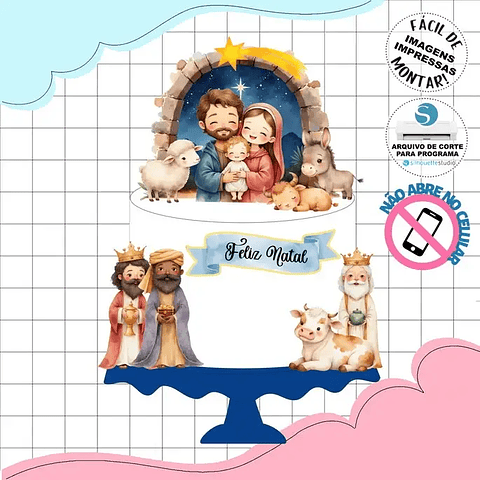 Arquivo de Corte Topo Natal - O verdadeiro Natal