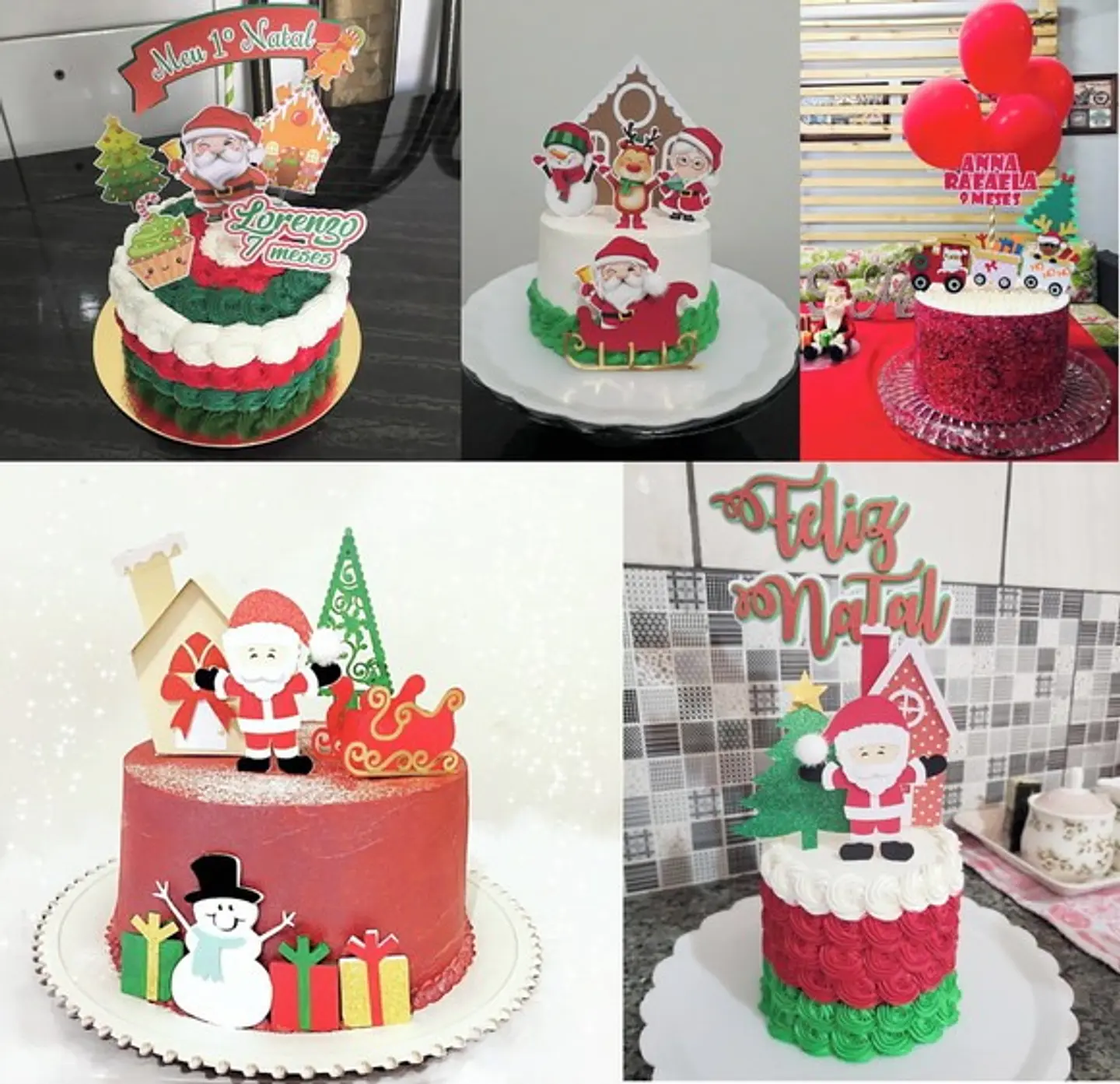 Arquivo de Corte Topo Natal Combo 1