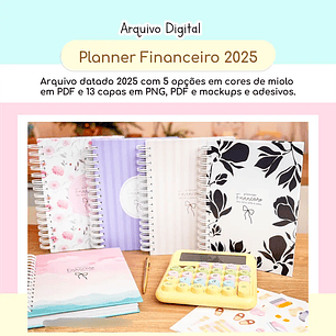 Arquivo Planner Financeiro 2025 - Estudio G19