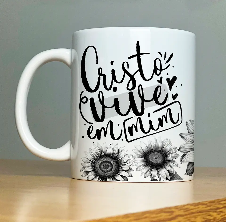 Arquivo Caneca Versículos - Coleção Palavras - Abacaxi Sublimático 6