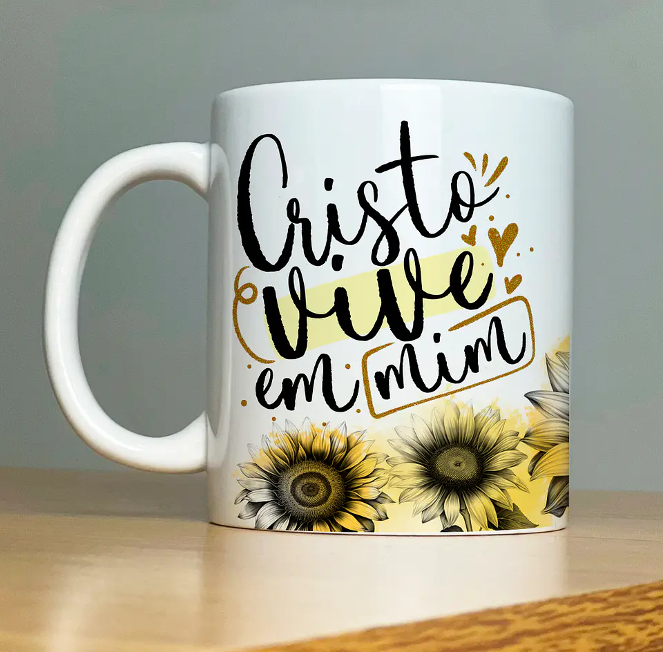 Arquivo Caneca Versículos - Coleção Palavras - Abacaxi Sublimático 8