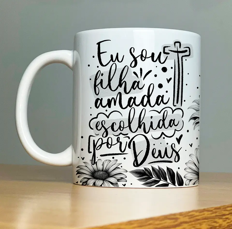 Arquivo Caneca Versículos - Coleção Palavras - Abacaxi Sublimático 13