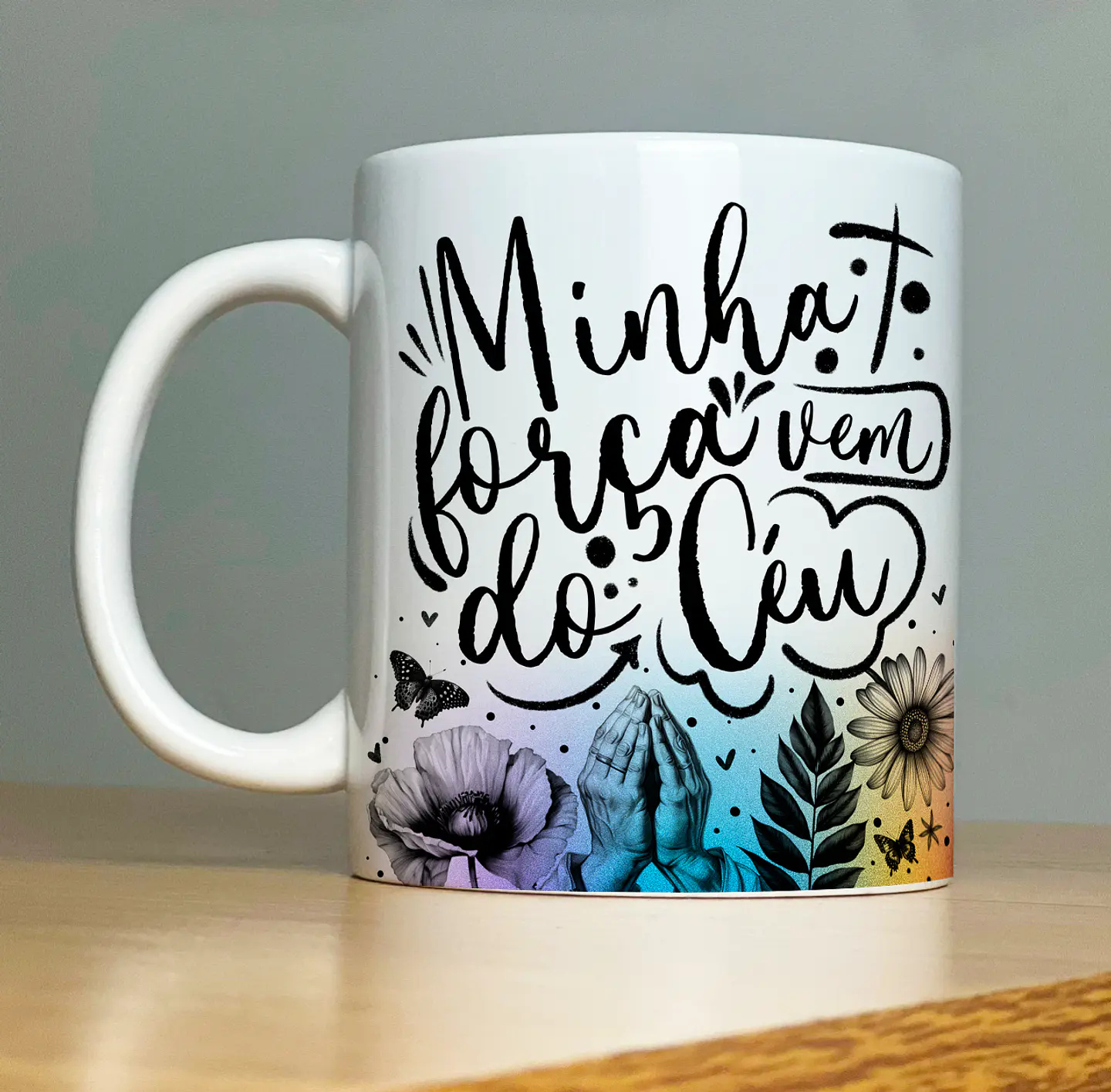 Arquivo Caneca Versículos - Coleção Palavras - Abacaxi Sublimático 19