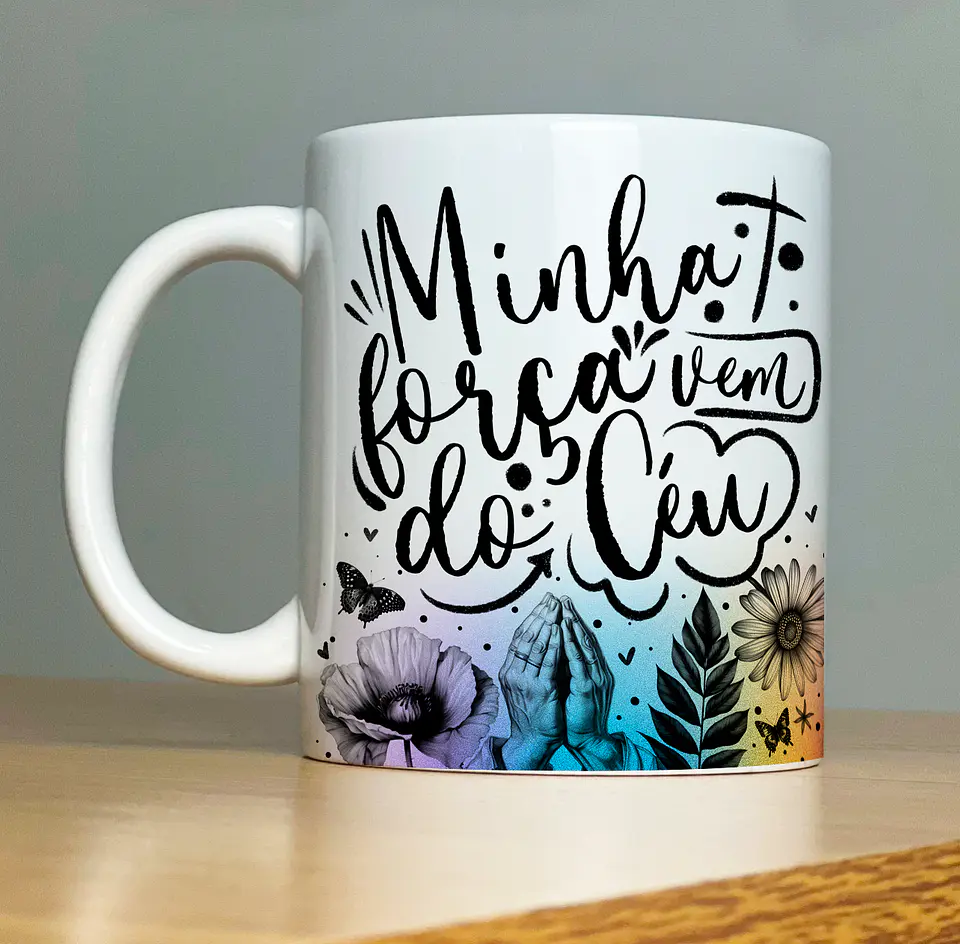 Arquivo Caneca Versículos - Coleção Palavras - Abacaxi Sublimático 19