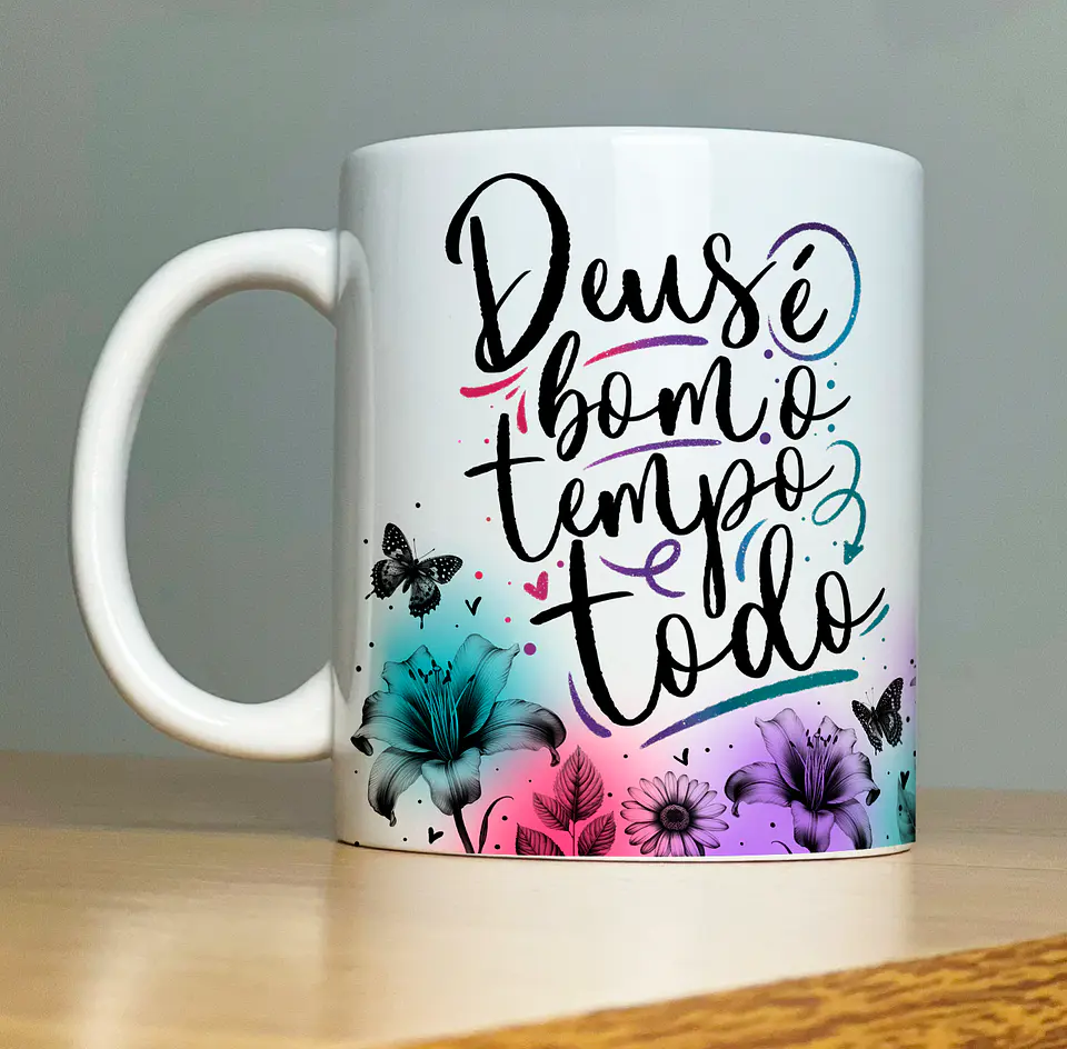 Arquivo Caneca Versículos - Coleção Palavras - Abacaxi Sublimático 22