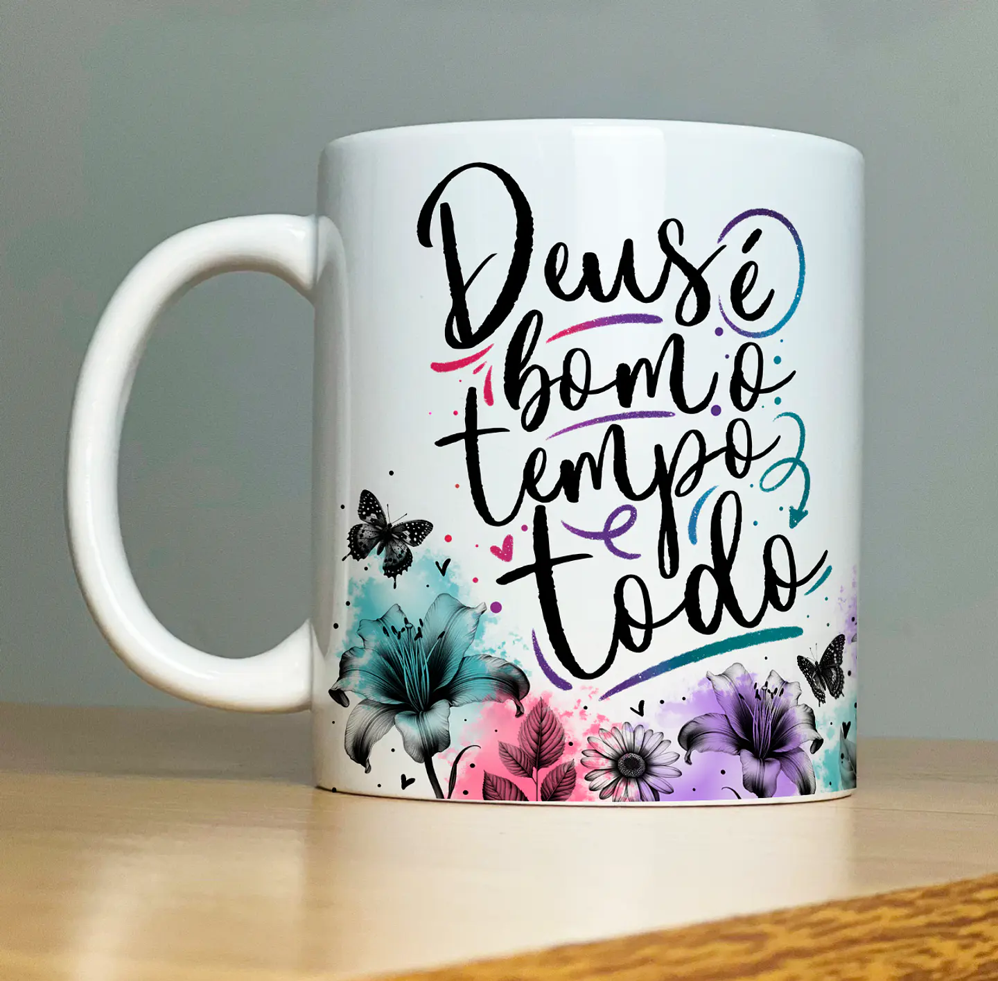 Arquivo Caneca Versículos - Coleção Palavras - Abacaxi Sublimático 24