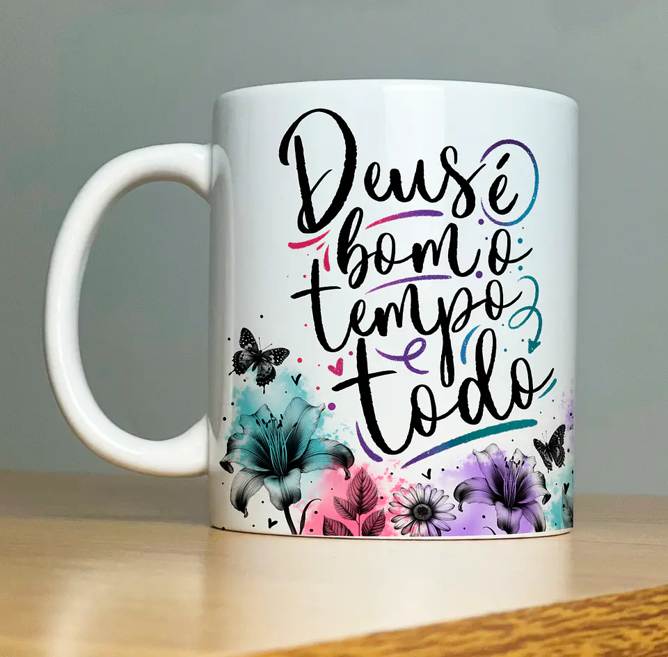 Arquivo Caneca Versículos - Coleção Palavras - Abacaxi Sublimático 24