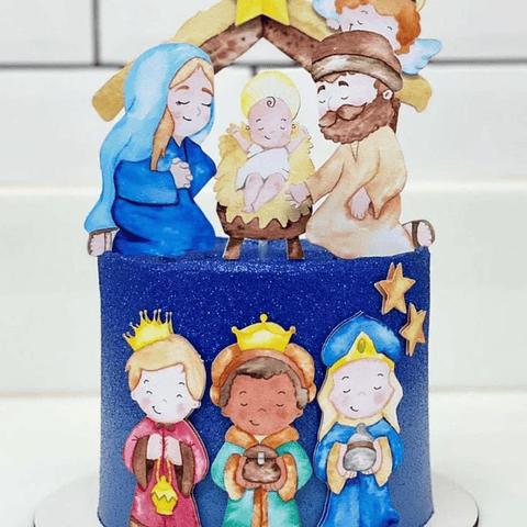 Arquivo de Corte Topo Natal Presépio