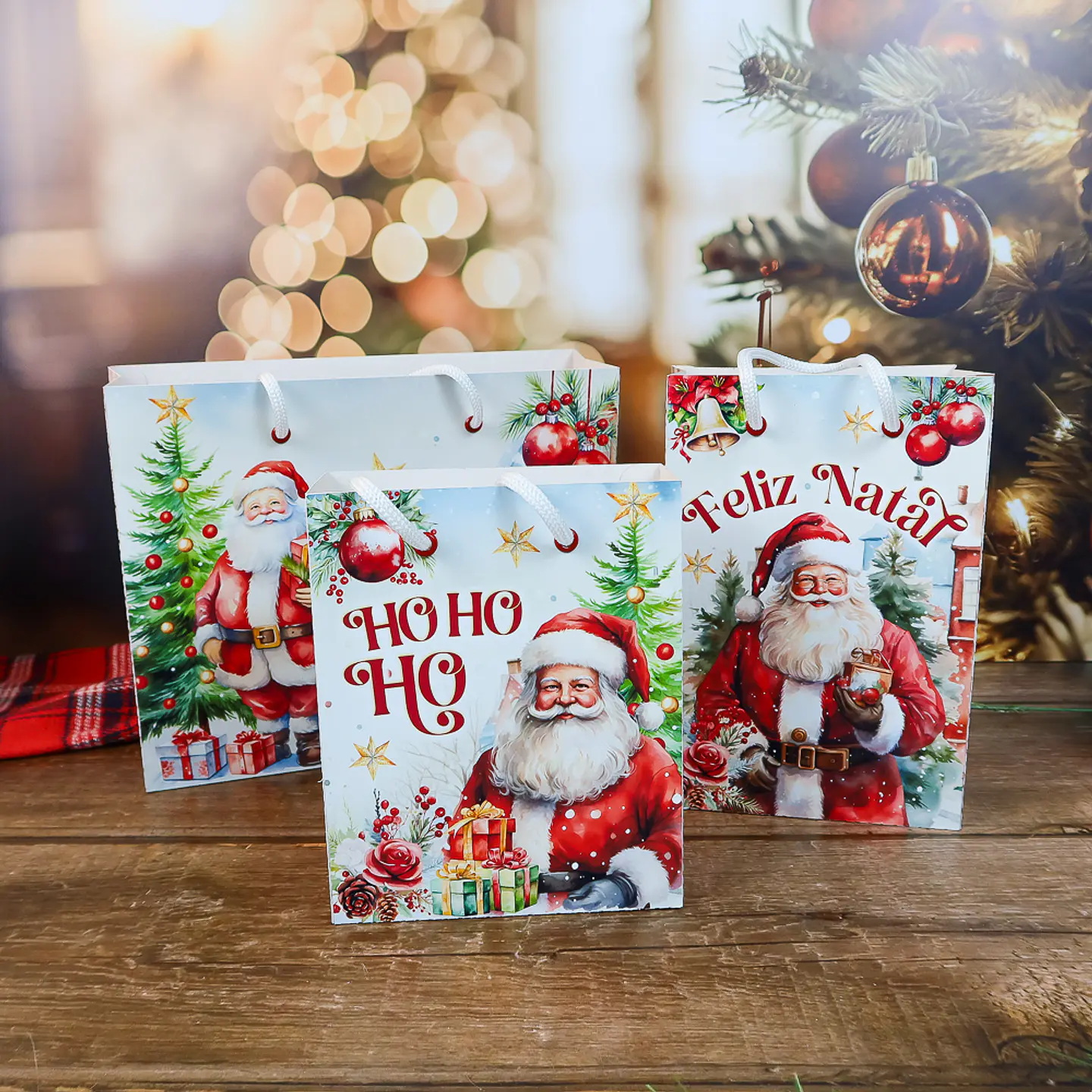 Arquivo Natal Combo Sacolinhas - Chuvinha de Papel 1
