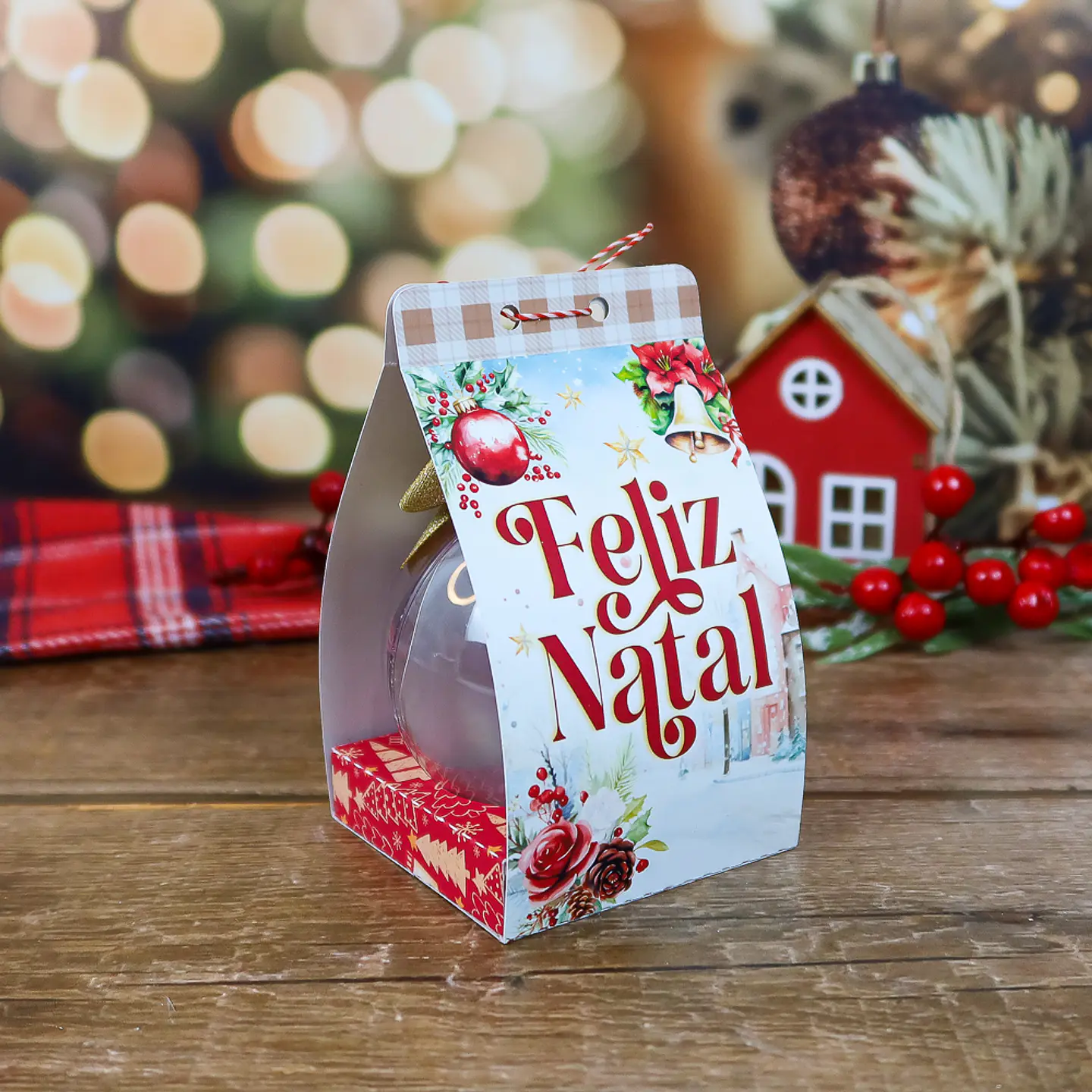 Arquivo Natal Combo Caixas para Esfera - Chuvinha de Papel 5