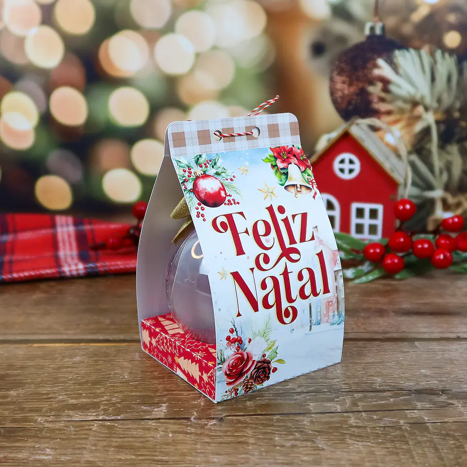 Arquivo Natal Combo Caixas para Esfera - Chuvinha de Papel 5