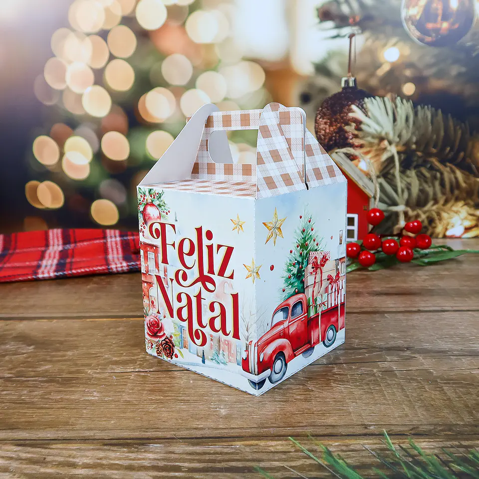 Arquivo Natal Combo Caixas para Esfera - Chuvinha de Papel 11