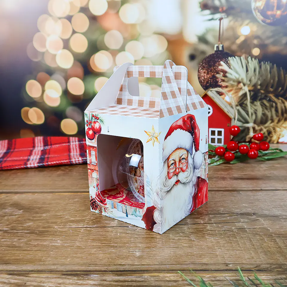 Arquivo Natal Combo Caixas para Esfera - Chuvinha de Papel 12