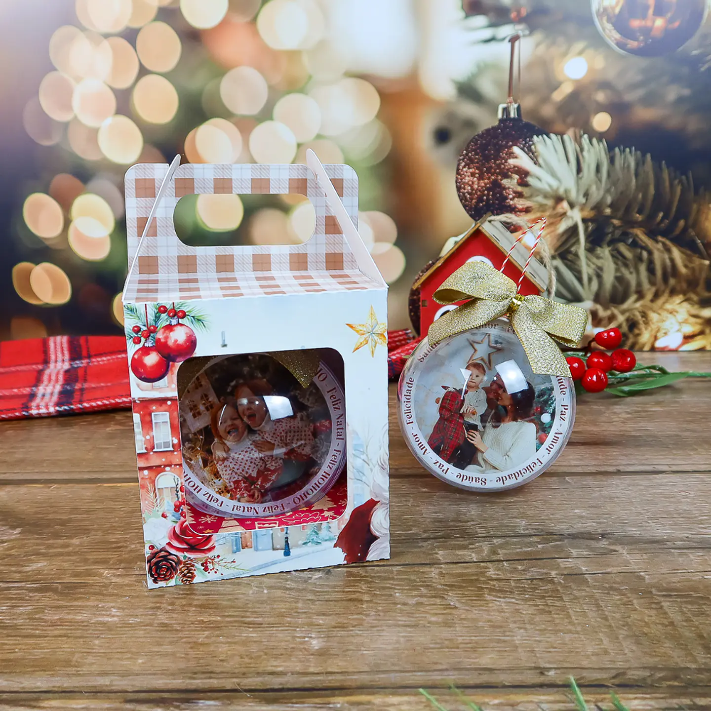 Arquivo Natal Combo Caixas para Esfera - Chuvinha de Papel 13