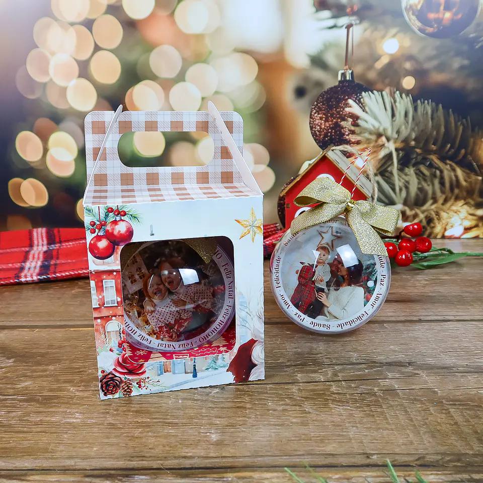 Arquivo Natal Combo Caixas para Esfera - Chuvinha de Papel 13