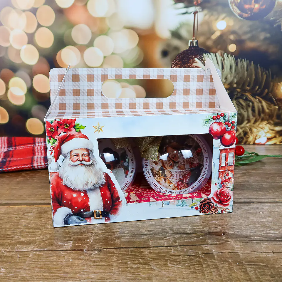 Arquivo Natal Combo Caixas para Esfera - Chuvinha de Papel 14