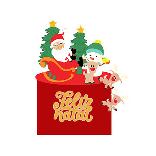 Arquivo de Corte Topo Natal Rena