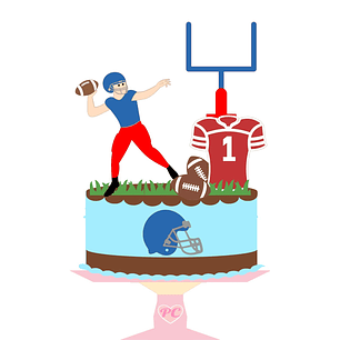 Arquivo de Corte Topo Futebol Americano