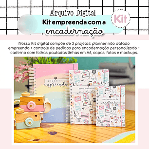 Arquivo Kit Empreenda com Encadernação 2025 - Estudio G19
