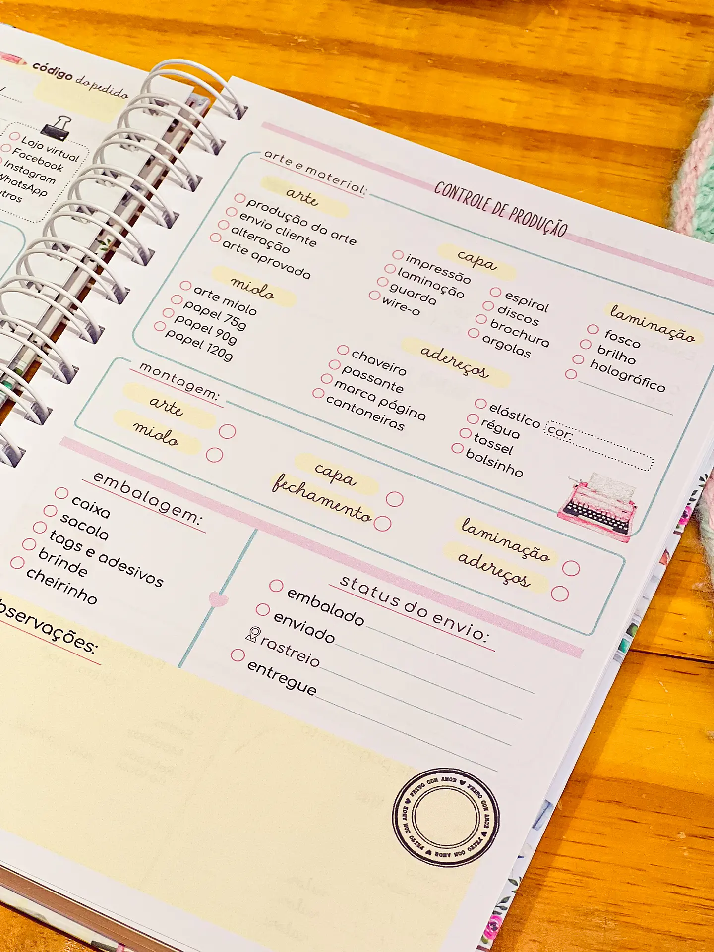 Arquivo Kit Empreenda com Encadernação 2025 - Estudio G19 12