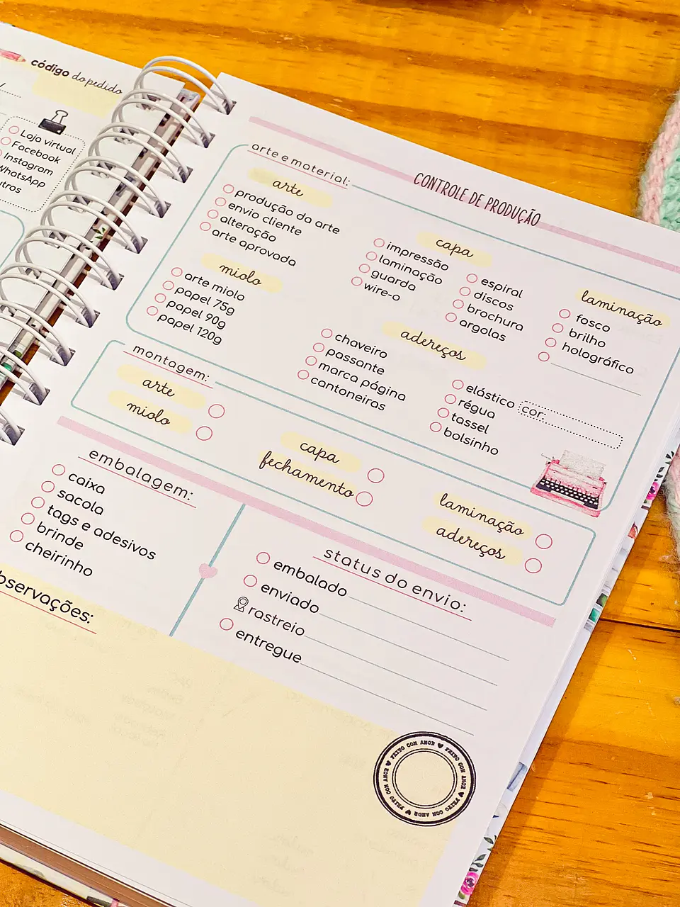 Arquivo Kit Empreenda com Encadernação 2025 - Estudio G19 12