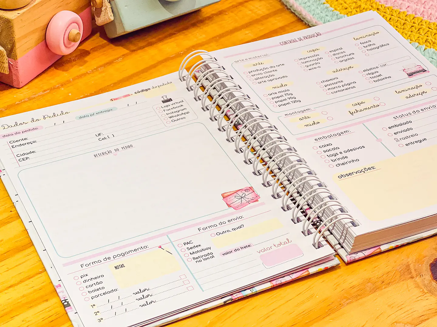 Arquivo Kit Empreenda com Encadernação 2025 - Estudio G19 13