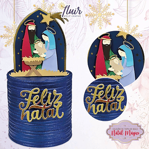 Arquivo de Corte Topo Natal Sagrada Família