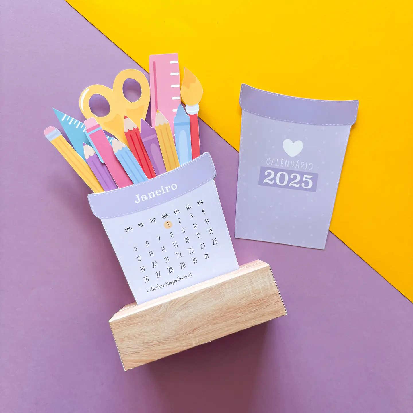 Arquivo Calendário de Mesa 2025 - tudo pra papelaria 5