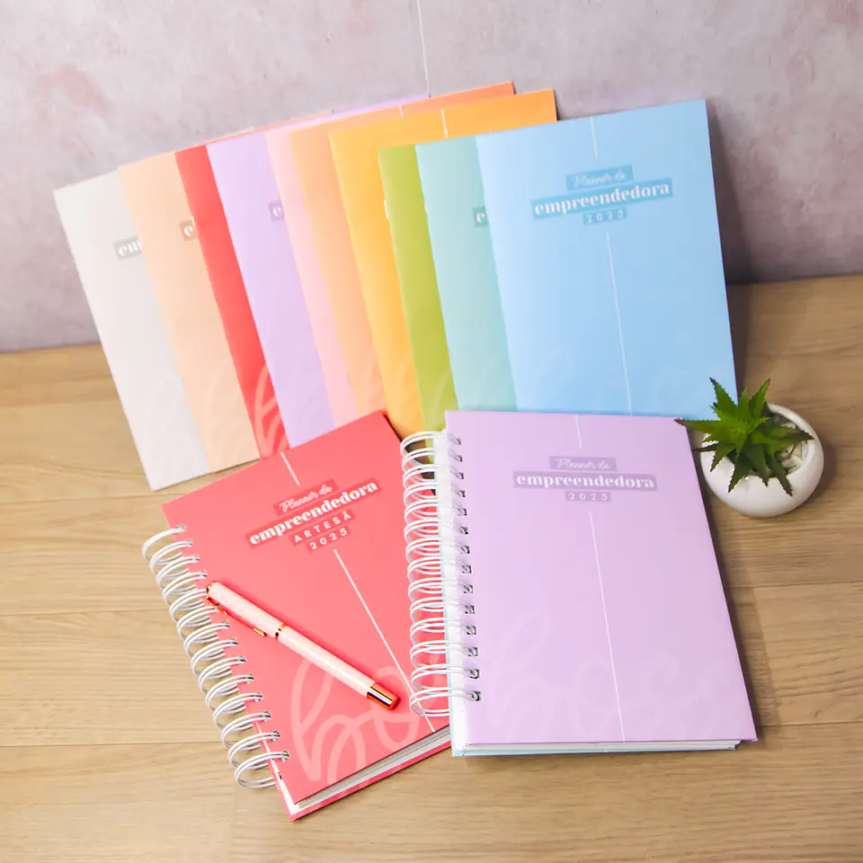 Arquivo Super Combo Planner da Empreendedora + Artesã | Permanente + Datado 2025 - AMARANTTO 1