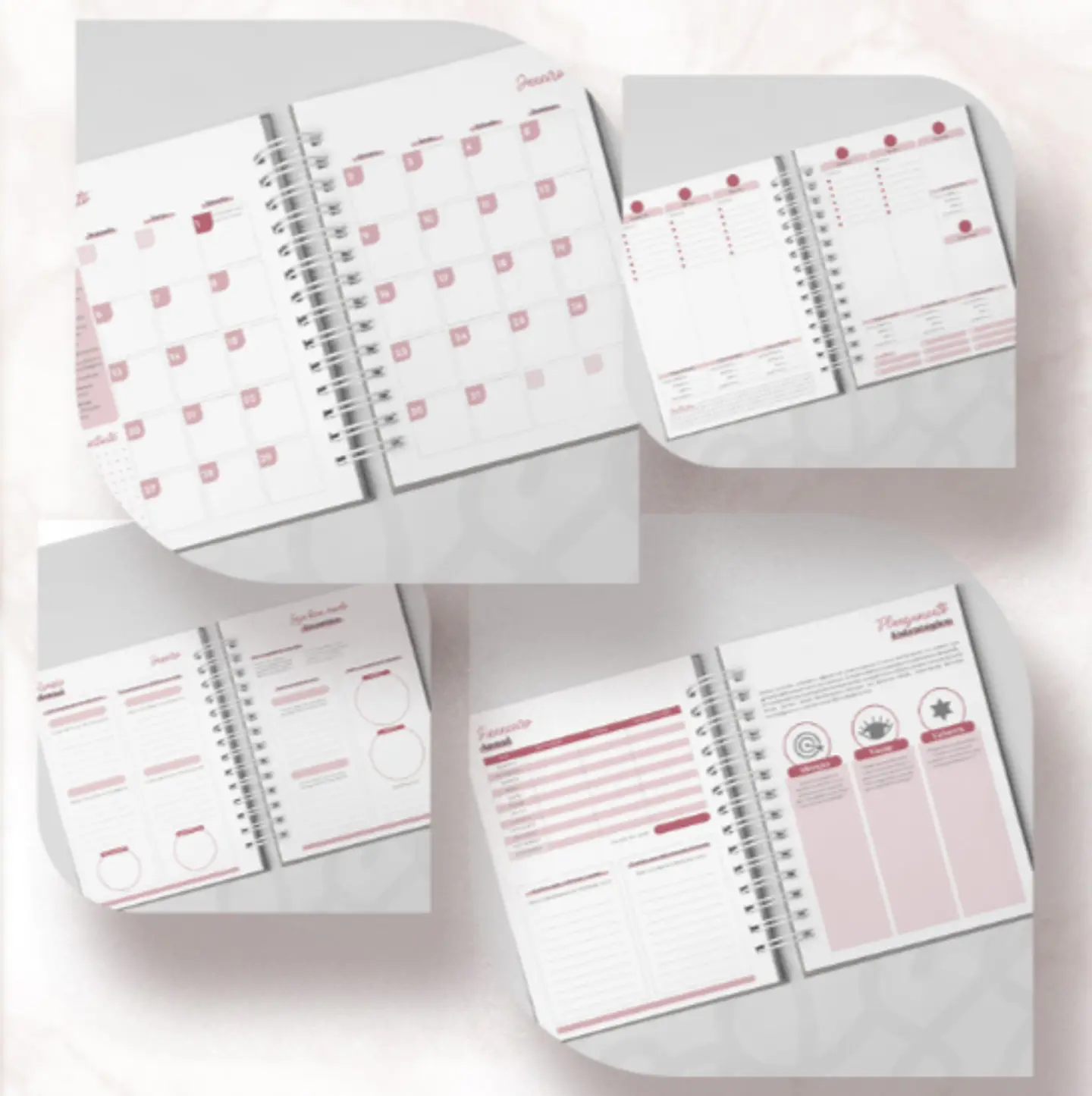Arquivo Super Combo Planner da Empreendedora + Artesã | Permanente + Datado 2025 - AMARANTTO 3