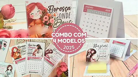 Arquivo Combo Calendários 2025 - Loopinha