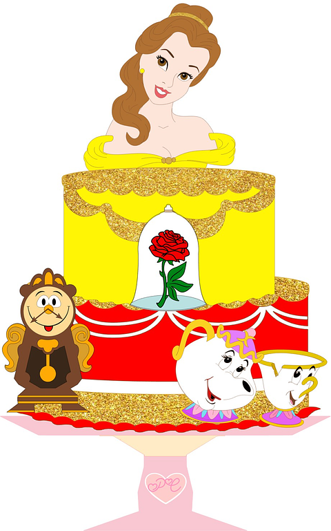 Arquivo de Corte Topo A Bela e a Fera