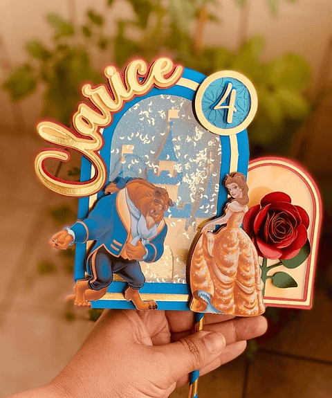 Arquivo de Corte Topo A Bela e a Fera