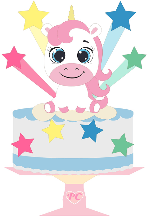 Arquivo de Corte Topo Unicórnio