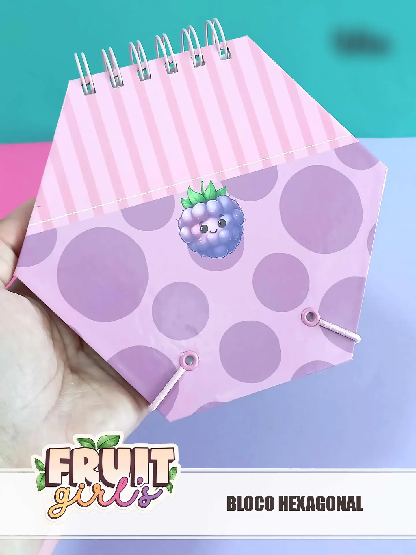 Arquivo Fruit Girls Encadernação Especial + Vídeo Aula - 2