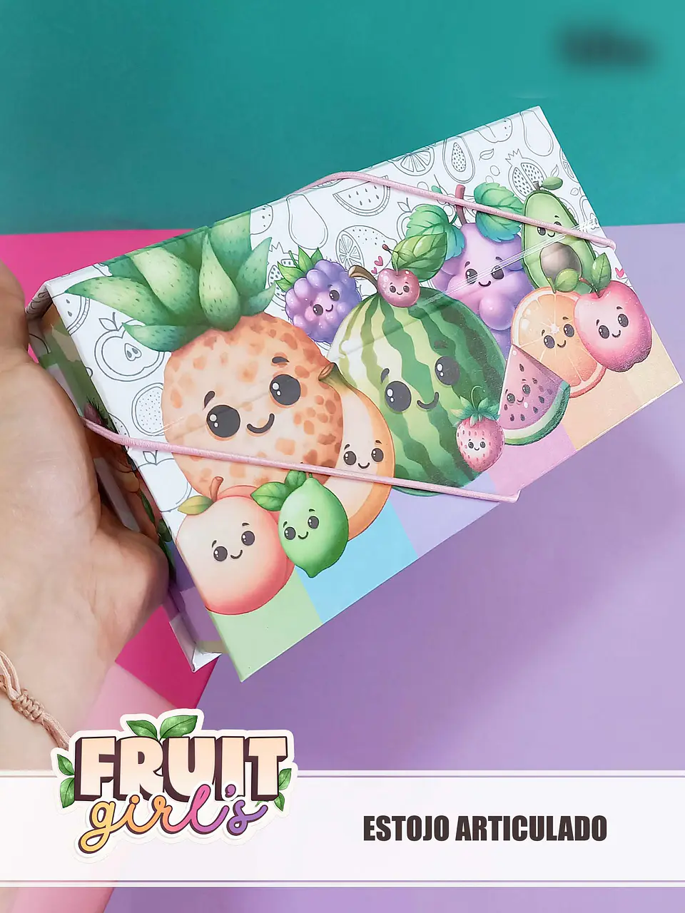 Arquivo Fruit Girls Encadernação Especial + Vídeo Aula - 12