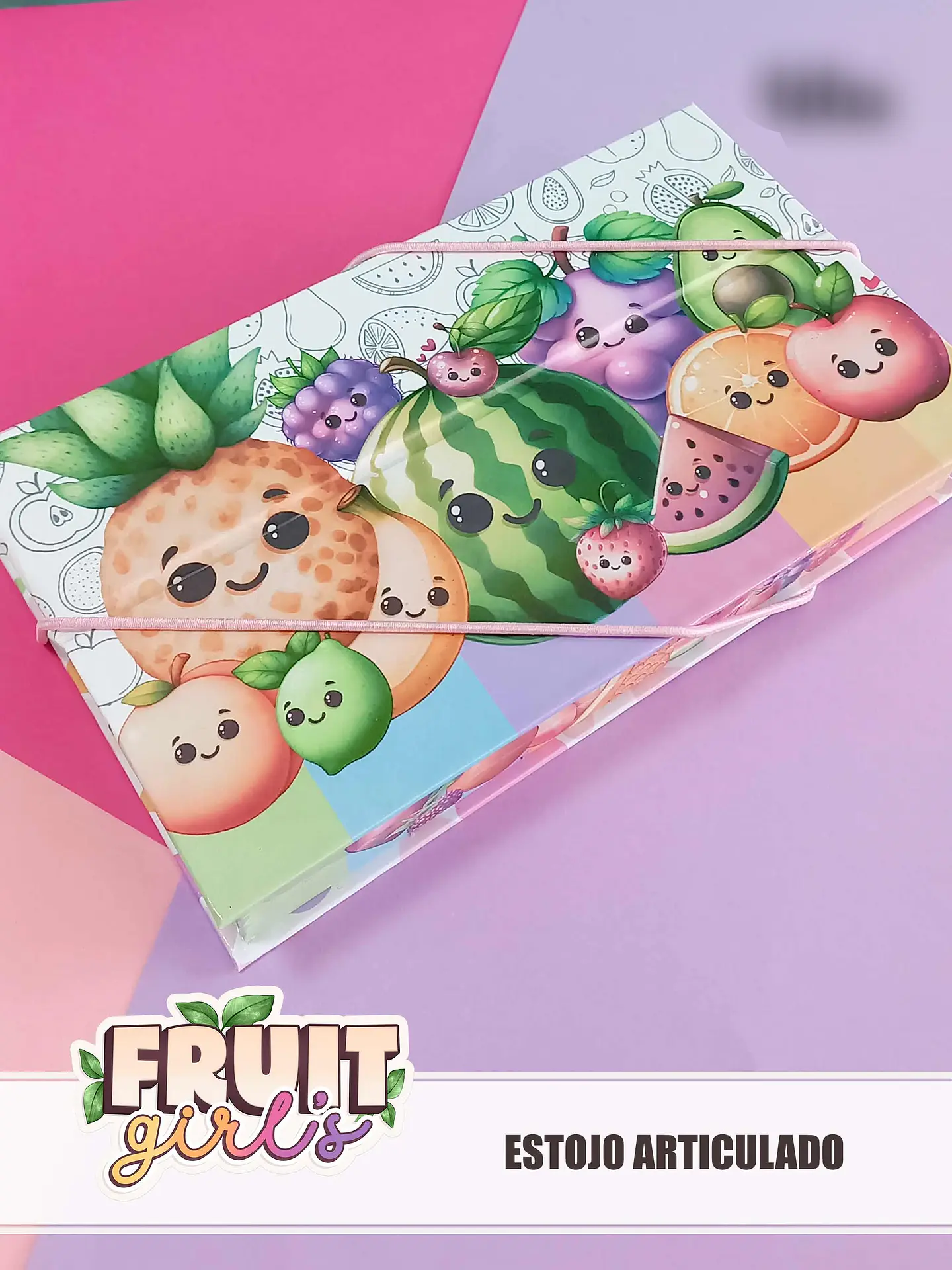 Arquivo Fruit Girls Encadernação Especial + Vídeo Aula - 13