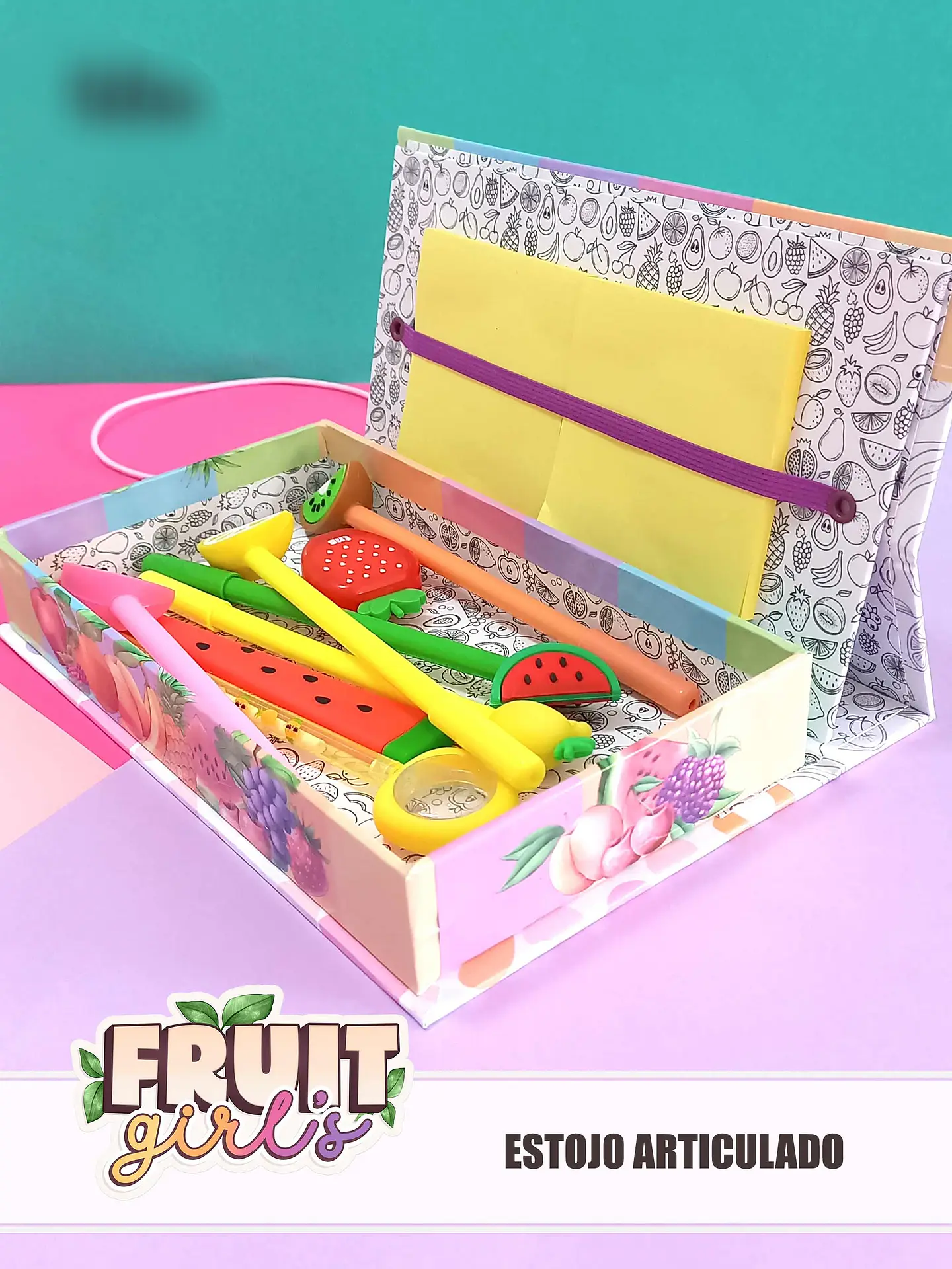 Arquivo Fruit Girls Encadernação Especial + Vídeo Aula - 14