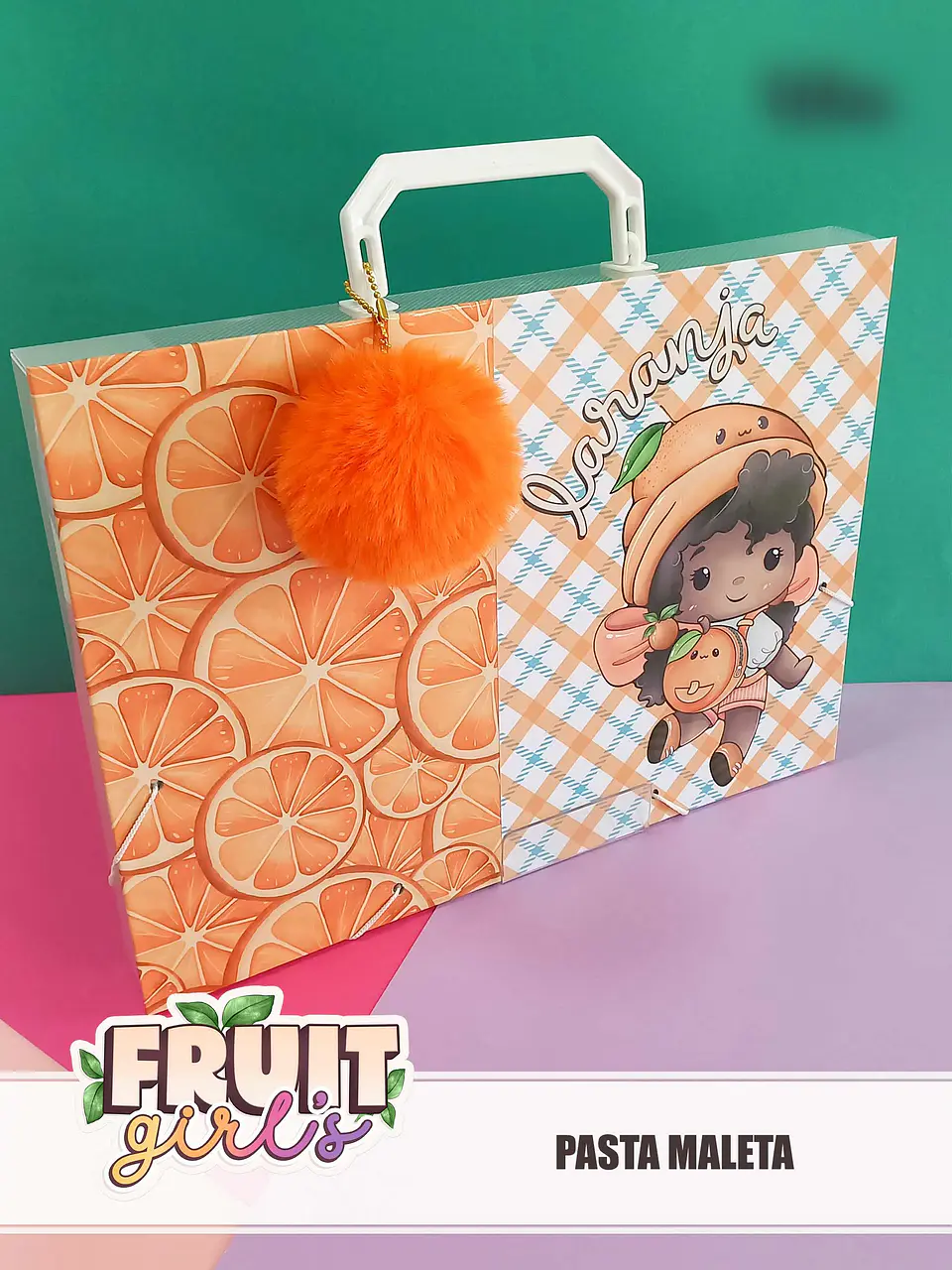 Arquivo Fruit Girls Encadernação Especial + Vídeo Aula - 16