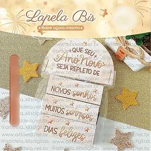  Arquivo Ano Novo Lapela BIS 2025 - Art Ideia