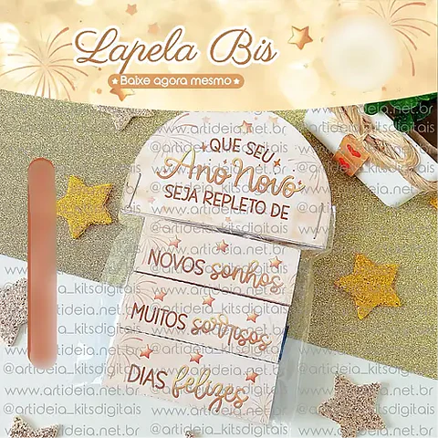  Arquivo Ano Novo Lapela BIS 2025 - Art Ideia