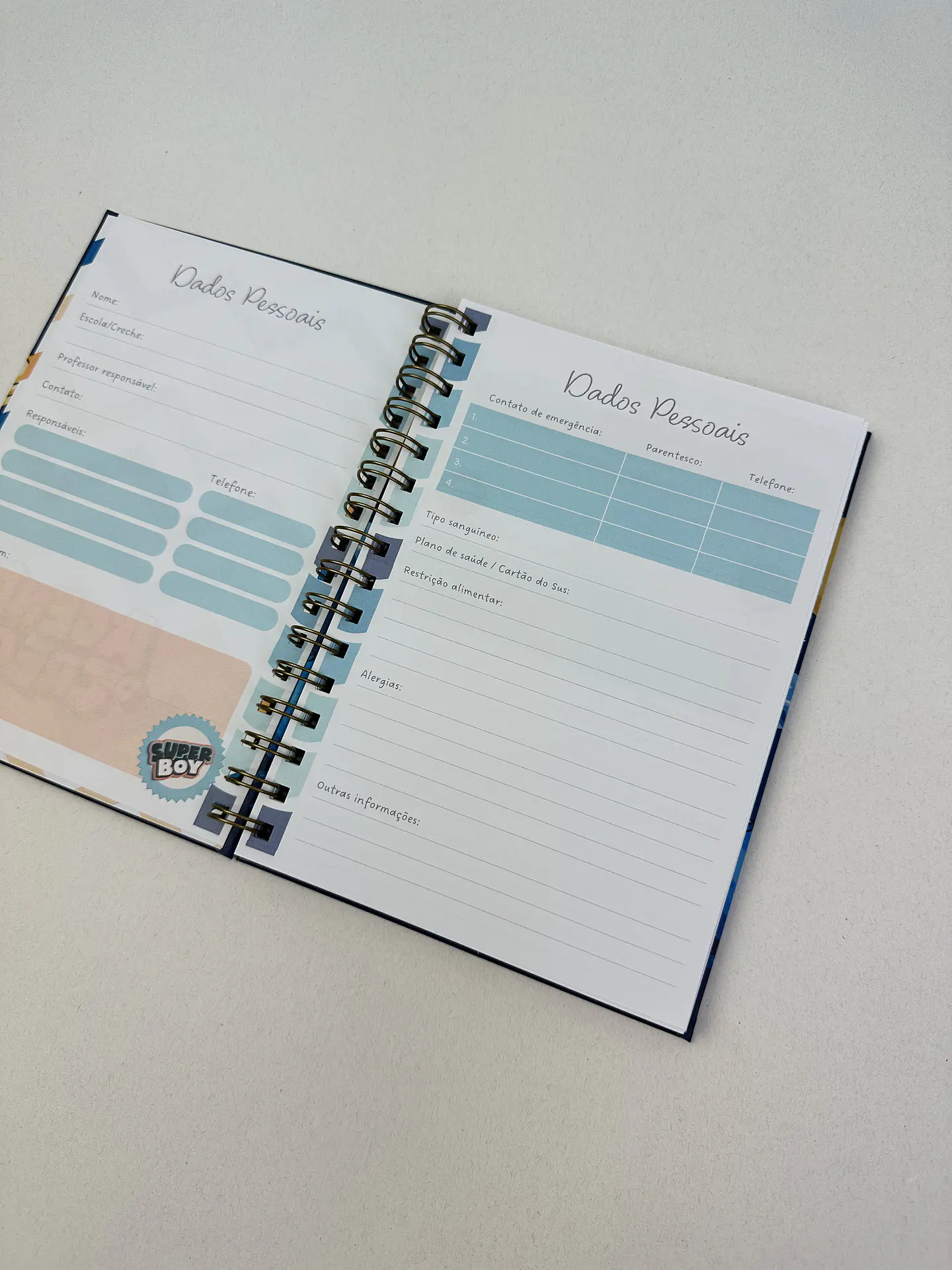 Arquivo Little Boys - Combo Encadernação Escolar 9