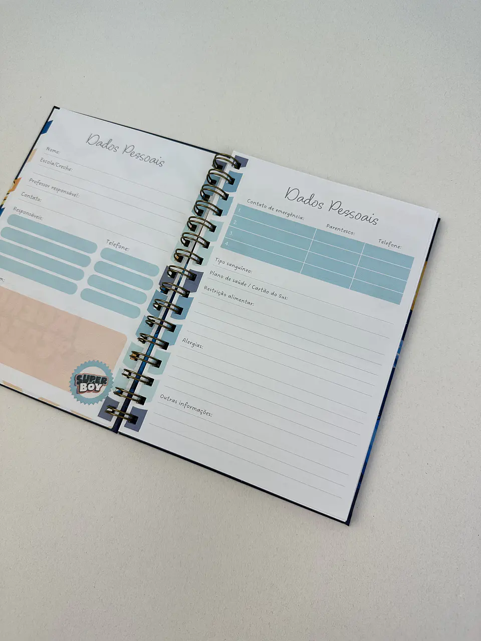 Arquivo Little Boys - Combo Encadernação Escolar 9