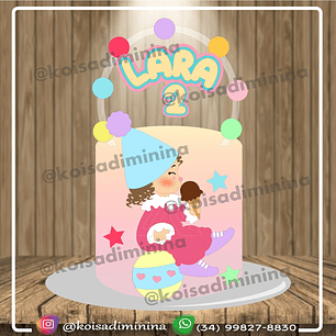 Arquivo de Corte Topo Circo Menina