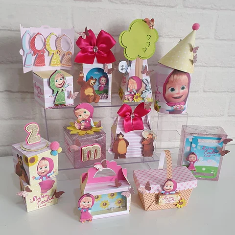 Arquivo de Corte Masha e Urso