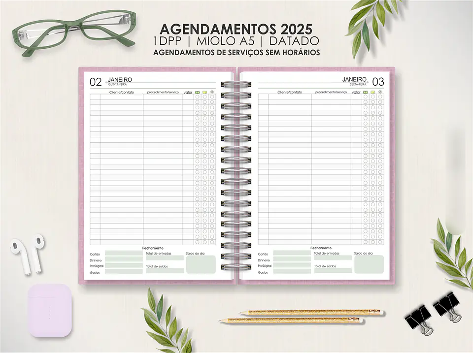 Arquivo Agendamento 2025 Sem Horário - Moldes da Lê 5